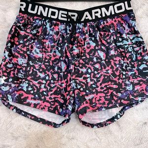 Under Armour, colorful shorts